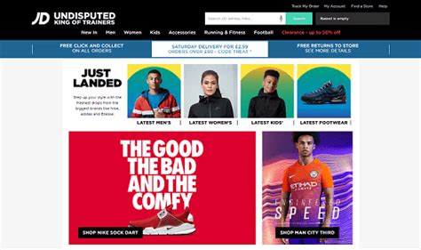 jd sports official website